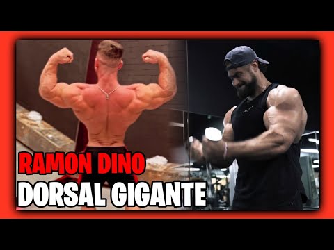 RAMON MOSTRA DORSAL GIGANTE-CBUM BÍCEPS ENORME