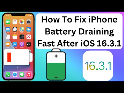 How To Fix iPhone Battery Draining Fast After iOS 16.3.1 Update