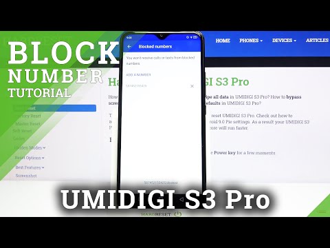 How to Block Number in UMIDIGI S3 Pro – Block Calls & Texts