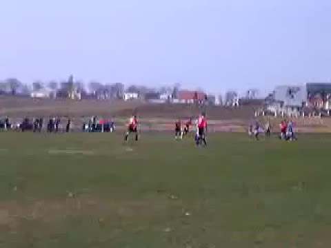 2006.04.23 Sęp Żelechów - Drukarz Warszawa: bramka Adama Belki na 2:0