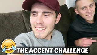 BRITISH VS AMERICAN ACCENT CHALLENGE