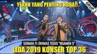 Download lagu Lida dangdut 2019 (5 maret 2019) duet maut so imah vs mas tedjo...! mp3
