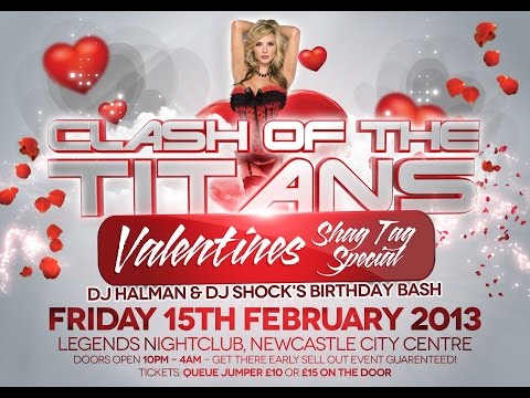 Dj Ollie B Mc Turbo D & Banks @ Clash Of The Titans Valentines Special 15.02.2013