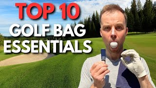 10 Essential Items to Have in Your Golf Bag