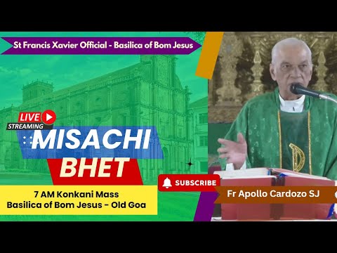 7 AM Konkani Mass | Somar-Sadea Kallachem Chovtem Satollem | Basilica of Bom Jesus | 2 Febrer 2026