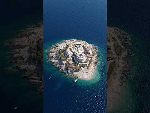 🇲🇪 Mamula Fortress Montenegro | From Prison Walls to 5★ Hotel ⚓ #montenegrotravel