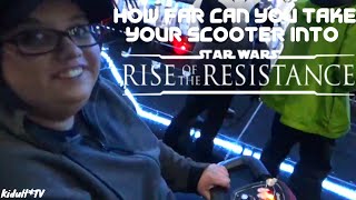 How Far Can You Take Your Scooter Into Rise of the Resistance Cue? / Let