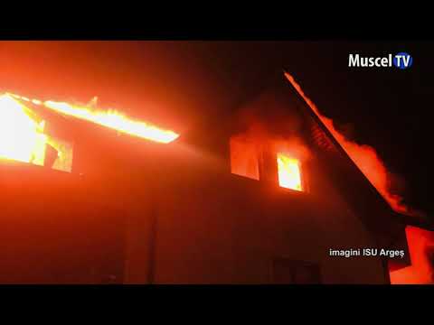 Jurnal MUSCEL TV 14.11.2022 Casă în flăcări la Rucăr
