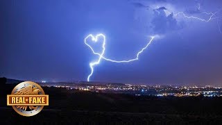 HEART SHAPED LIGHTNING BOLT - real or fake?