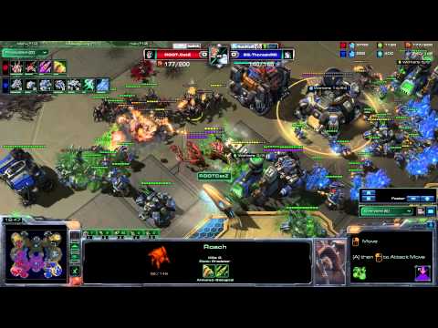ShoutCraft - EG.ThorzainRC (T) vs ROOT.CatZ (Z) (Heart of the Swarm)