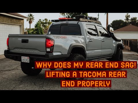 Tacoma Leaf Pack Install