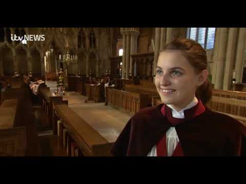Ellie-Jean, our history-making Head Girl Chorister!