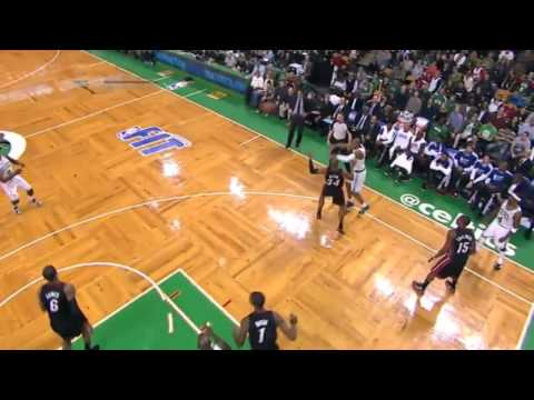 Jeff Green amazing dunk on Miami Heat