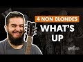 What's Up - 4 Non Blondes (aula de violão) 