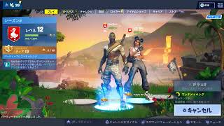 フォートナイト  時間ができたので