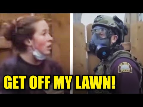 ICE Invades Woman’s Yard Without Warrant... She Isn’t Having It