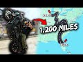 I Rode Wheelies In EVERY STATE On My Harley Davidson NON STOP