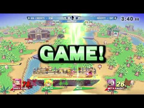 Smash'N'Splash 2 Doubles  WAVE 2 QF - GGA.JJROCKETS + Demi vs BoScotty + Day