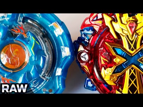 Jail Jormungand .I.Cy vs Xeno Xcalibur .M.I- [Beyblade Burst RAW] - ベイブレードバースト