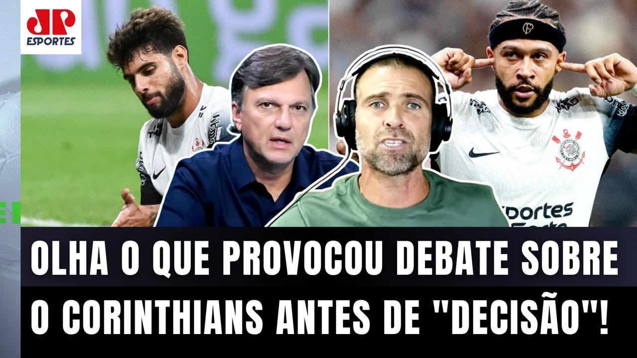 "EU DISCORDO DE VOCÊ! Eu NÃO ACHO que o Corinthians tem que..." OLHA o que PROVOCOU DEBATE!