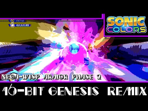 [16-Bit;Genesis]Nega-Wisp Armor Phase 2 - Sonic Colors