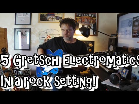 5  Gretsch Electromatic Hollowbodies 5420/5422/5622/5410/5655 Classic Rock A  #gretschelectromatic