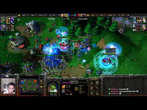 ThundeR (HU) vs XiaoKK (Orc) - WarCraft 3 - Gold League Open Division - WC3070
