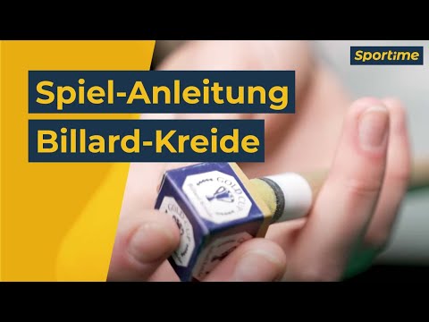 How do I use billiard chalk correctly and why? You can find out everything about billiard chalk h...