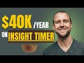 How I Make $40,000/year on Insight Timer (Full Revenue Breakdown)