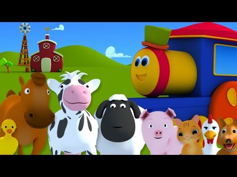 Паровозик Боб едет на ферму | Bob, Farm Song
