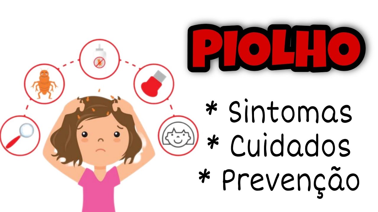 Piolhos ???? O que é, sintomas, tratamentos, tudo ilustrado.