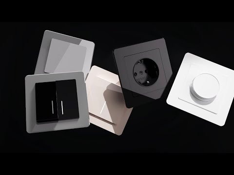 Миниатюра изображения товара Выключатель Werkel W1110048 (черный акрил)