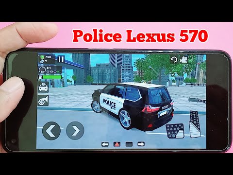 Police Lexus LX 570 Driving in City - Offroad Car SUV Driver Simulator Android Gameplay 🤩