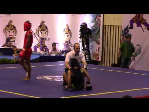 13 World Wushu Championship Sanda Men's 52Kg PHI Vs TUR Knock out semifinal.