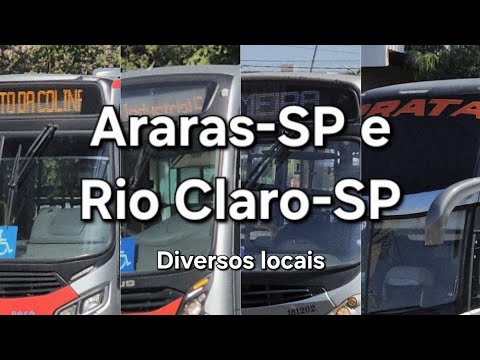 Araras-SP e Rio Claro-SP - Diversos pontos