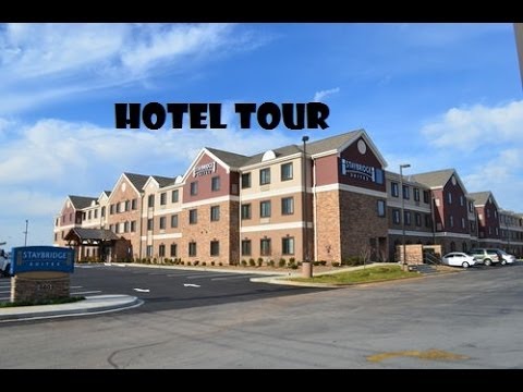 Tour of Room 245 - Staybridge Suites Bowling Green | 2 Double Beds 1 Bedroom Suite & Lobby Overview