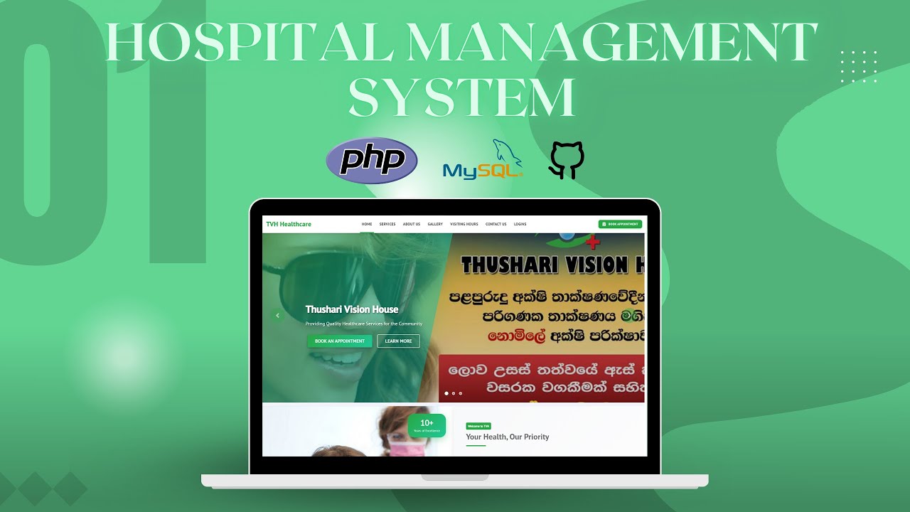 Hospital Management System in PHP & MySQL — Full Project Demo + Source Code