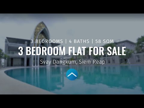 3 Bedroom Flat For Sale - Svay Dangkum, Siem Reap thumbnail