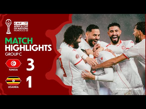 HIGHLIGHTS | Tunisia 🆚 Uganda | #TotalEnergiesAFCON2025 - Group C | ملخص مباراة تونس وأوغندا