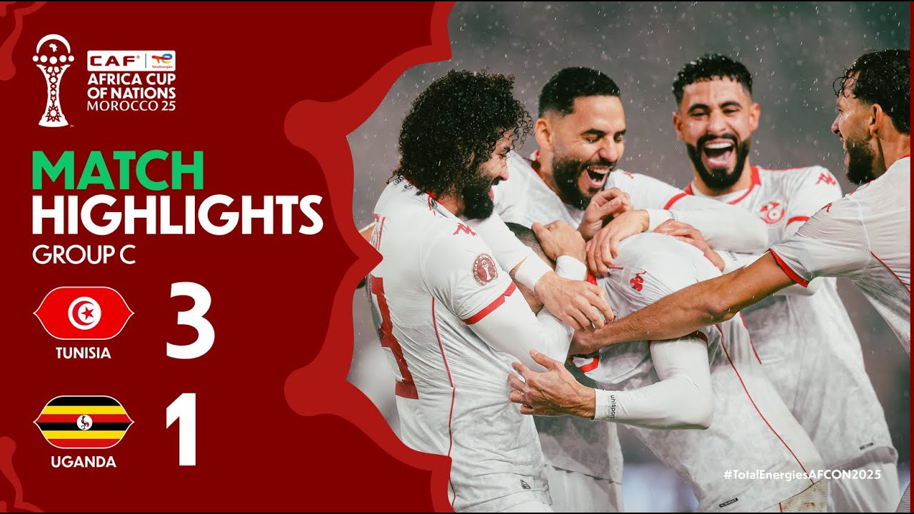 Tunisia vs Uganda Highlights