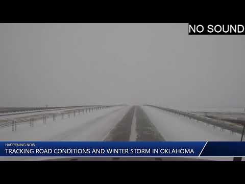 Oklahoma Winter Storm: Tracking road conditions after snowfall