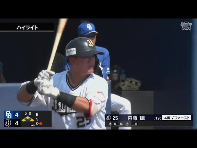 【ファーム】7月28日 オリックス・バファローズ 対 中日ドラゴンズ ハイライト