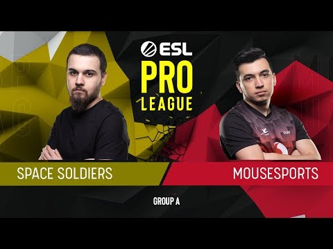 CS:GO - mousesports vs. ex-Space Soldiers [Inferno] Map 1 - Group A - ESL Pro League Season 9 Europe