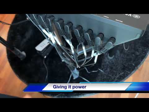 Unboxing and assembly of the Yamaha DX402 Electronic Drum Kit