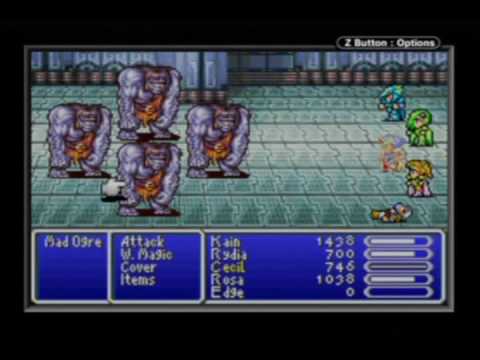 Final Fantasy IV walkthough part 38: Babel Tower (Overworld)