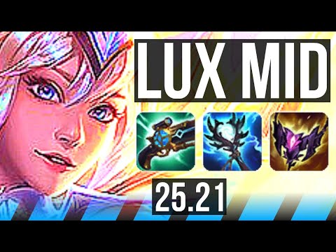 LUX vs MORGANA (MID) | 12/0/14, Legendary | EUW Grandmaster | 25.21