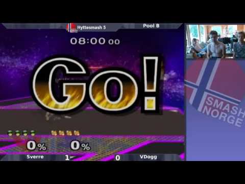 Hyttesmash 5 - Pool B - Sverre vs VDogg