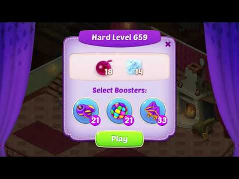 Homescapes Level 659 Hard