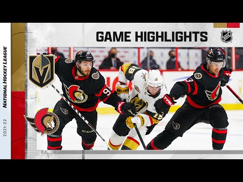 Golden Knights @ Senators 11/4/21 | NHL Highlights
