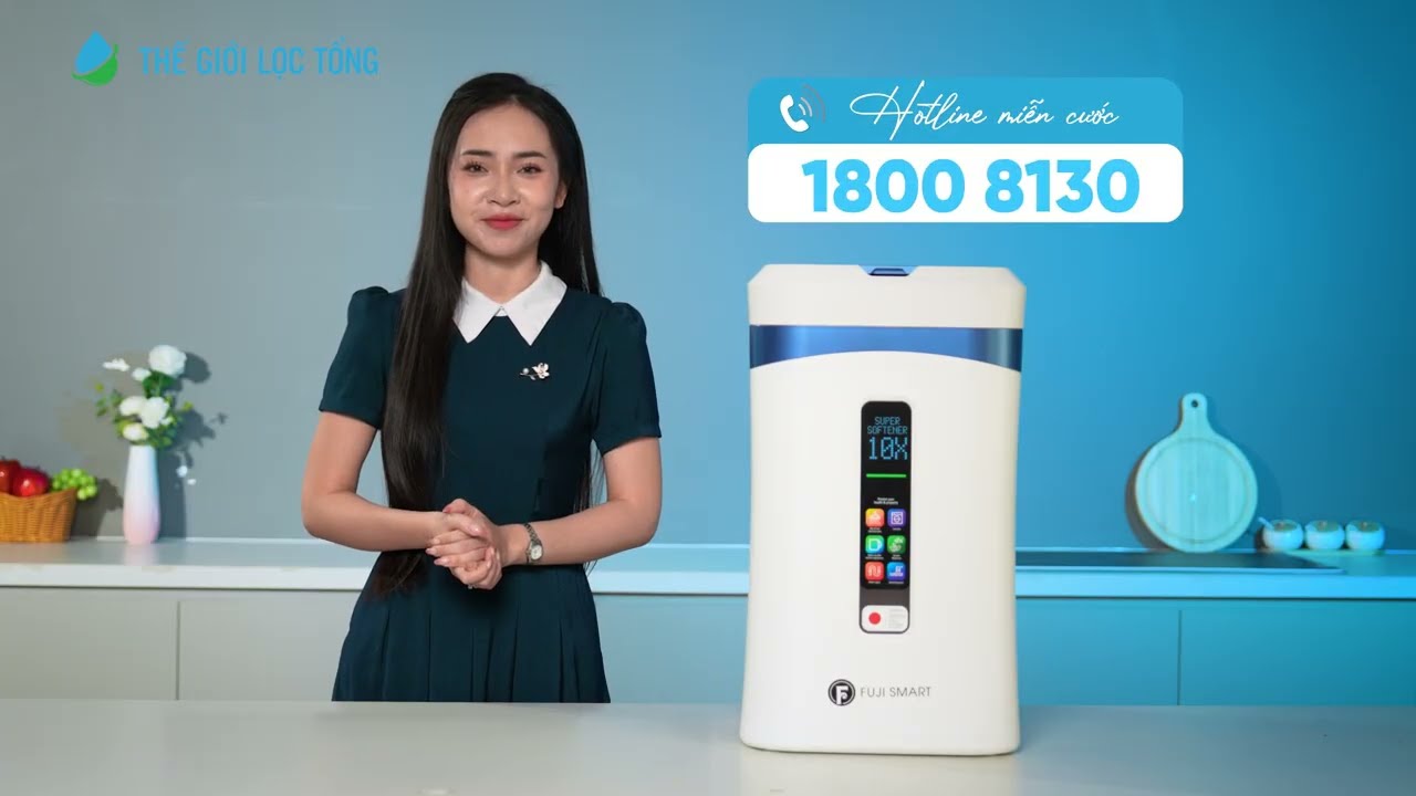 Review chi tiết Hệ thống làm mềm nước Fuji Smart Super Softener CS10 đến từ thương hiệu Nhật